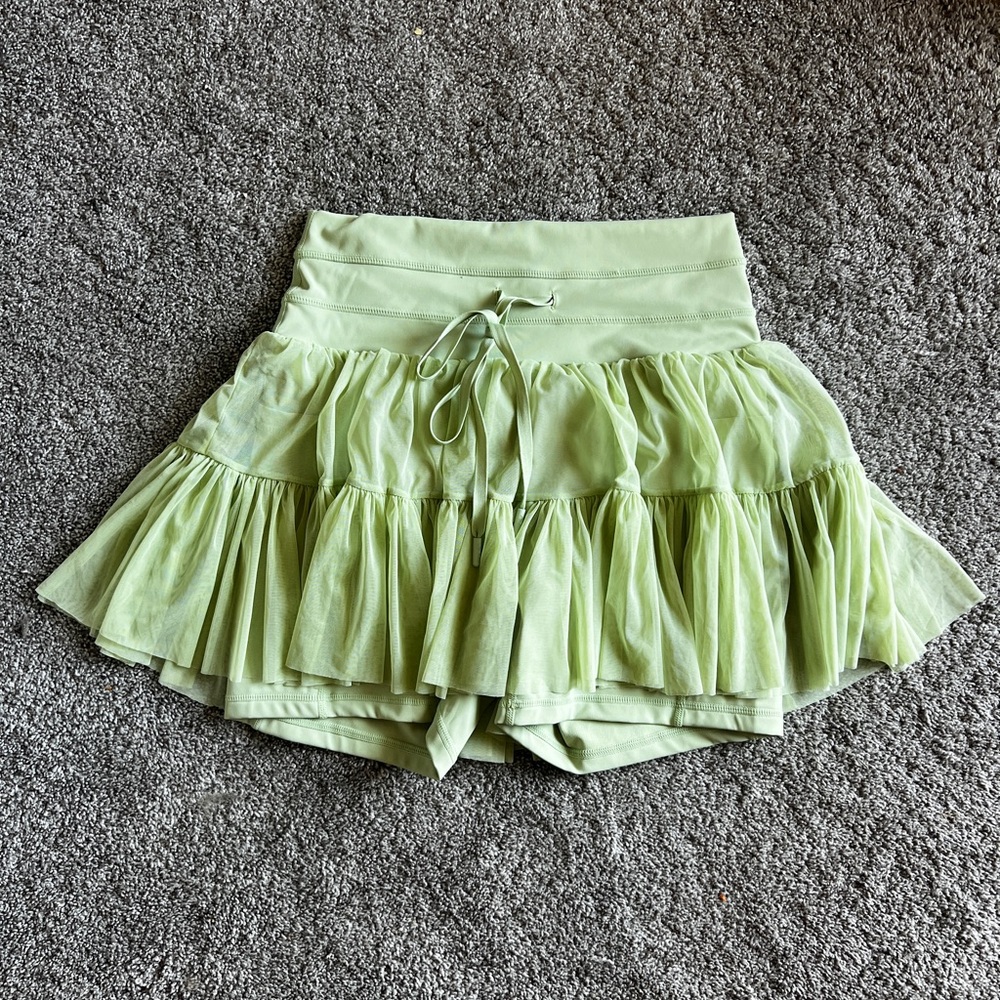 Pirouette Skort - Pistachio
